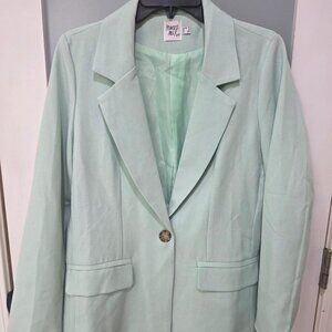 Princess Polly Women’s Mint Green Blazer – Size 6